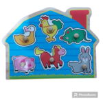 Farm Animal Peg Puzzle PC