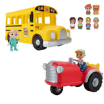 Cocomelon musical school bus and Tractor PC