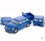 Build a car & boat (magnetic playset)