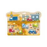 Hape Construction Peg Puzzle
