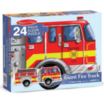 Melissa & Doug Fire Engine Floor Puzzle PC