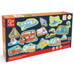 Hape Wheels and Wonders puzzle PC