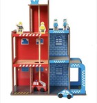2-In-1 Fire & Police Station ML