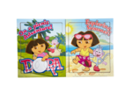 Dora the Explore 9 Piece Wooden Puzzles (2 in a set) PC