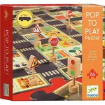 Djeco - City Road Puzzle (24 pcs)