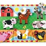 Melissa & Doug  Farm Chunky puzzle