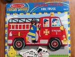 Fire Truck Chunky puzzle (M&D)