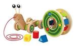 Hape Walk along Snail & shape sorter 