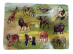 Afrian Animal Puzzel