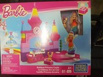 3558: Barbie Rainbow Princess Castle Mega Blocks