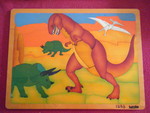 DINOSAURS FIGHTING Puzzle