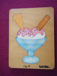 ICE CREAM SUNDAE Puzzle