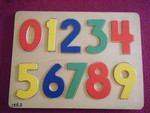 NUMBERS 0-9 Inset Puzzle