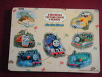 THOMAS & FRIENDS - ON THE MOVE Peg Inset Puzzle