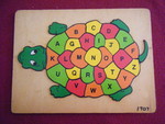ALPHABET TURTLE Puzzle