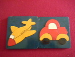 PLANE AND CAR set Puzzle