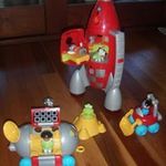 Lift-Off Rocket & Mobile Moon Base