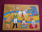 CIRCUS Peg Inset Puzzle