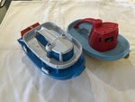 Green Toys Tug Boat and Paddle Steamer