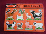 FARM ANIMALS SOUND Inset Puzzle