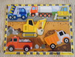 CONSTRUCTION CHUNKY Inset Puzzle