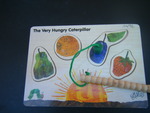 THE VERY HUNGRY CATERPILLAR MAGNETIC Peg Inset Puzzle