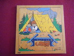 CAMPING - 2-Layer Puzzle