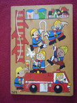 FIRE BRIGADE Peg Puzzle