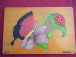 BUTTERFLY AND LADYBUG Puzzle