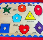 3E00043: Shapes Puzzles with knobs