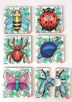 Garden Creatures: 2-piece puzzles x6