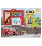 Around the fire station: 8-piece sound puzzle