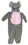 Elephant Costume: SIZE small (2-4 years)
