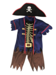 Skeleton Pirate Costume: SIZE 3-5 years
