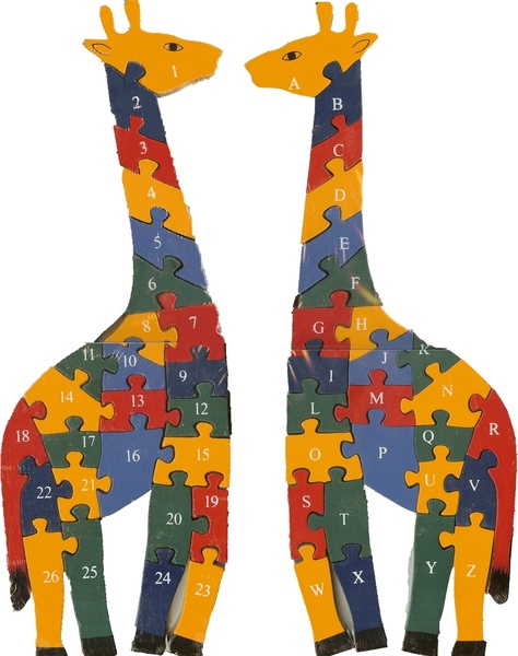 761: Puzzle giraffe