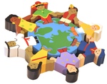 Children of the world: 9-piece chunky puzzle