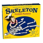 Skeleton: life-sized floor puzzle