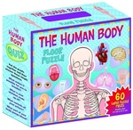 The Human body: 60-piece floor puzzle