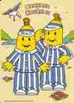 Bananas in Pyjamas: 8-piece puzzle
