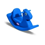 Blue Rocking Horse