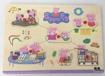 Peppa Pig: 6-piece peg puzzle