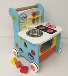 Wooden Multi-function Baby Walker