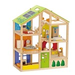 All Seasons Wooden Doll House                                                             