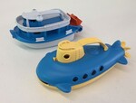 Bath Toys: Submarine and Paddle Boat 