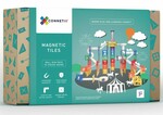 Connetix Magnetic Tiles with ball run extension 