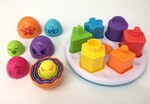 DISCOVERY BOX 6: Plugsy shape sorter puzzle and Nesting Eggs