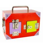 Lock Activity Box - small red