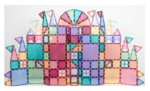 Connetix Pastel Creative Pack - 120 pieces - Magnetic Tiles