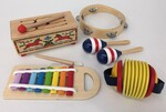 Wooden Music Set with Concertina