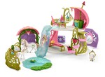 Glittering Flower House and Unicorns Playset - Schleich Bayala